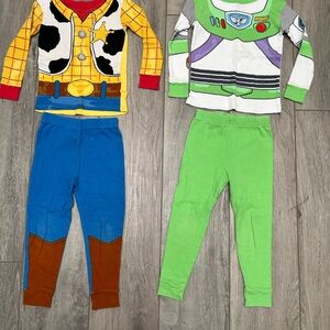 Kids Pajamas - Woody and Buzz Lightyear (costumes)